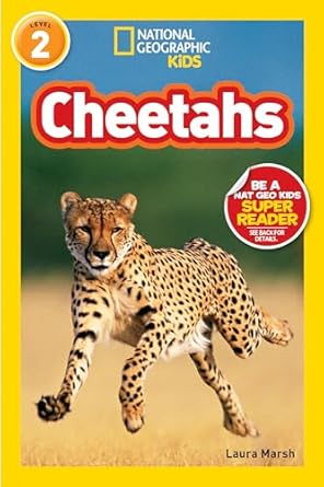 cheetahs 1st edition laura marsh 1426308566, 978-1426308567