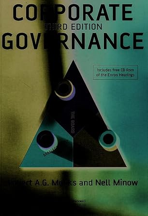 corporate governance 1st edition robert a g monks ,nell minow 1405116986, 978-1405116985
