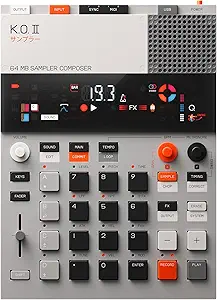 teenage engineering ep 133 k o ii sampler drum machine and sequencer with built in microphone and effects 1st