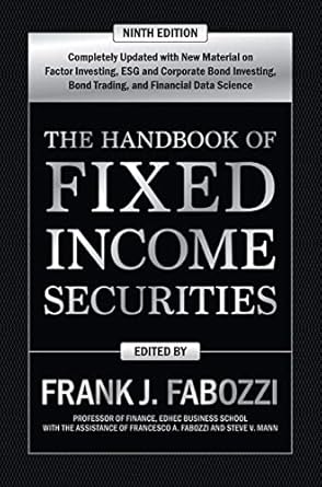 the handbook of fixed income securities 8th ed 1st edition frank j fabozzi b014u7evje