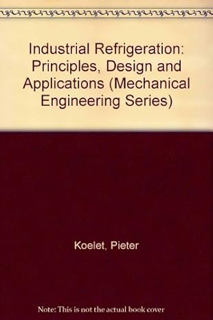 industrial refrigeration 1st edition p c keolet 0824787315, 978-0824787318