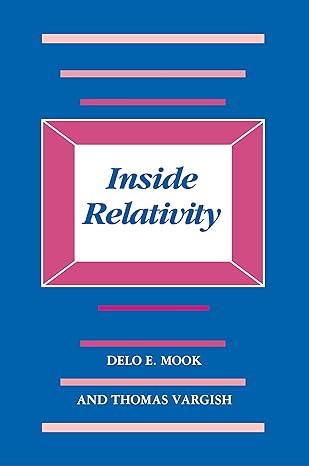 inside relativity 1st edition delo e mook ,thomas vargish 0691084726, 978-0691084725