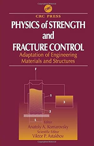 physics of strength and fracture control adaptation of engineering materials and structures 1st edition