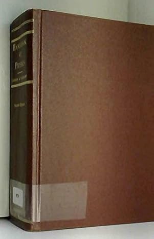 handbook of physics 2nd edition edward uhler condon ,e w condon ,hugh odishaw 0070124035, 978-0701240356