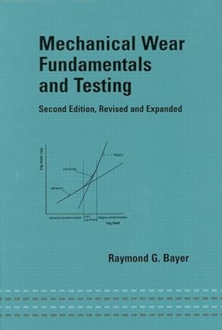 mechanical wear fundamentals and testing revised and expanded 2nd edition raymond j bayer 0824746201,