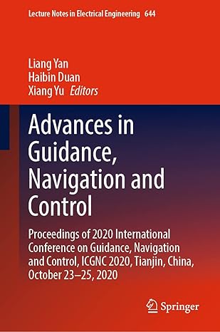 advances in guidance navigation and control proceedings of 2020 international conference on guidance