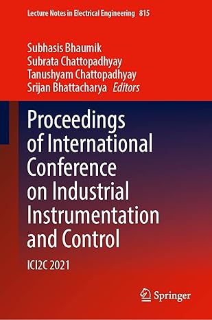 proceedings of international conference on industrial instrumentation and control ici2c 2021 1st edition