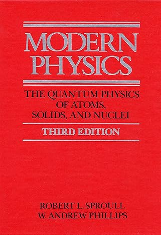 modern physics the quantum physics of atoms solids and nuclei 3rd edition robert l sproull ,w andrew phillips