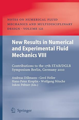 new results in numerical and experimental fluid mechanics viii contributions to the 17th stab/dglr symposium