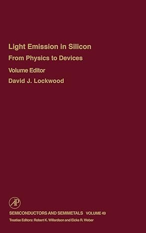 from physics to devices light emissions in silicon light emissions in silicon from physics to devices 1st