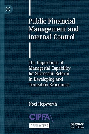 public financial management and internal control the importance of managerial capability for successful