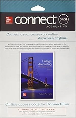 connect access card for college accounting 15th edition john price ,m david haddock ,michael farina