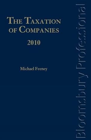 the taxation of companies 2010 har/psc edition michael feeney 1847663842, 978-1847663849