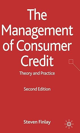 the management of consumer credit theory and practice 2nd edition s finlay 0230238300, 978-0230238305