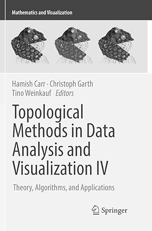 topological methods in data analysis and visualization iv theory algorithms and applications 1st edition