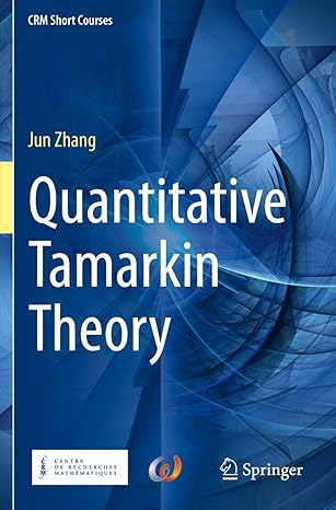 quantitative tamarkin theory 1st edition jun zhang 303037890x, 978-3030378905