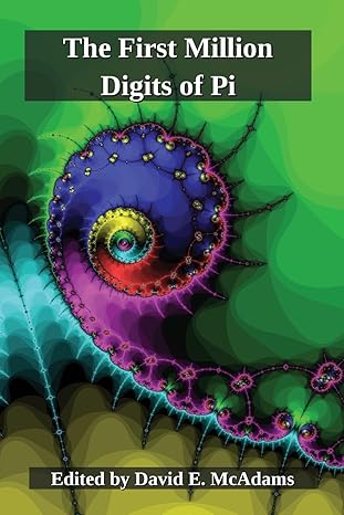 the first million digits of pi 1st edition david e mcadams 1632703661, 978-1632703668