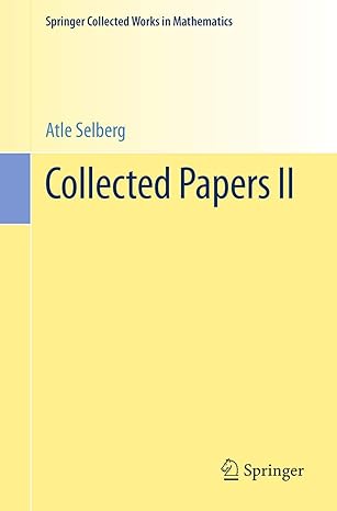 collected papers ii 1st edition atle selberg 3642410227, 978-3642410222