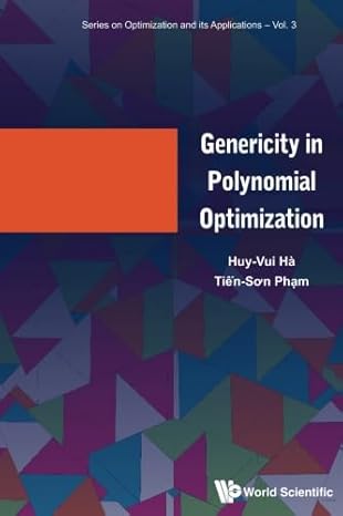genericity in polynomial optimization 1st edition ha huy vui b0789tbxpp