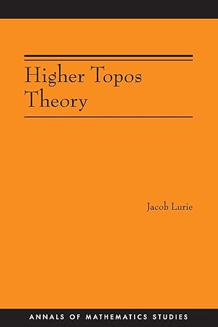 higher topos theory 1st edition jacob lurie 0691140499, 978-0691140490