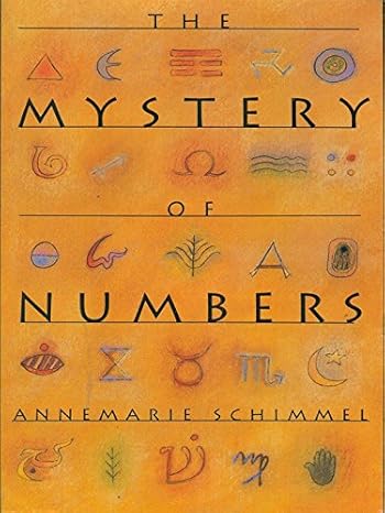 mystery of numbers 1st edition annemarie schimmel b000okb6pe