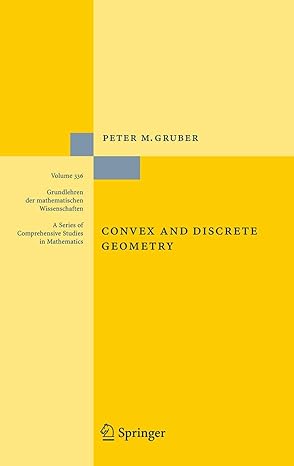 convex and discrete geometry 1st edition peter m gruber 3642090230, 978-3642090233