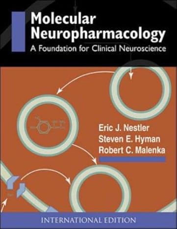 molecular basis of neuropharmacology a foundation for clinical neuroscience 1st edition robert c malenka