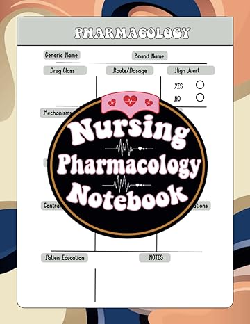 nursing pharmacology note guide a blank medication template for nursing students organize your nursing school