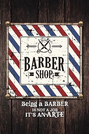 vintage barber appointment book being a barber is not a job its an art organize your workday with clients and