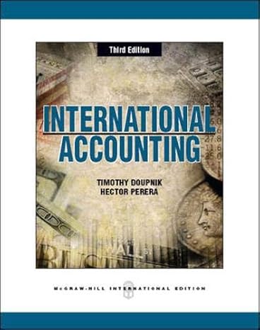 international accounting 3rd edition timothy doupnik 0071086315, 978-0071086318