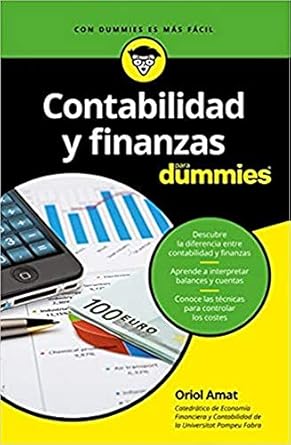 contabilidad y finanzas para dummies 1st edition oriol amat 8432903531, 978-8432903533