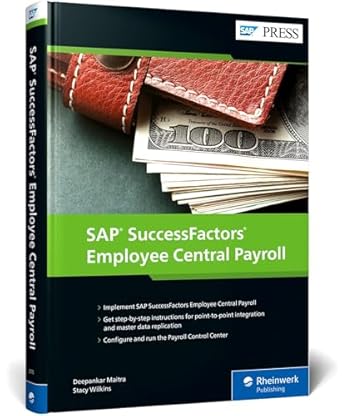 sap successfactors employee central payroll 1st edition deepankar maitra ,stacy wilkins 1493221701,