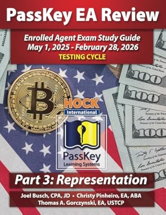passkey learning systems and hock international ea review part 3 representation enrolled agent study guide