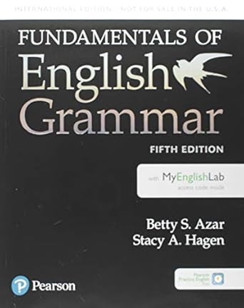 fundamentals of english grammar sb w/mel 1st edition betty azar ,stacy hagen 0136534457, 978-0136534457