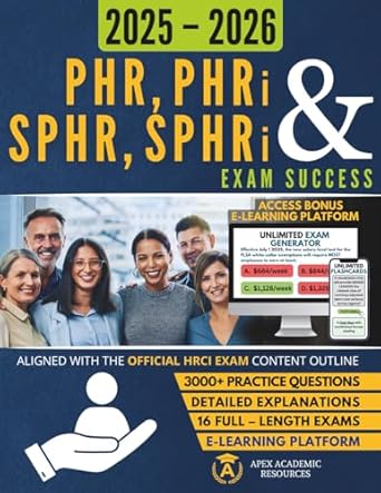 phr phri and sphr sphri exam success complete hrci series exam prep fully hrci aligned phr and sphr series