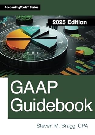 gaap guidebook 1st edition steven m bragg 1642212091, 978-1642212099
