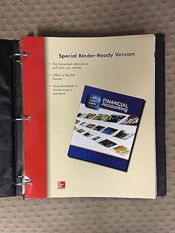 loose leaf financial accounting with connect access card 8th edition robert libby ,patricia a libby ,daniel g