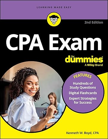 cpa exam for dummies 2nd edition kenneth w boyd 1394245998, 978-1394245994