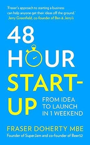 48 hour start up 1st edition fraser doherty mbe 0008196680, 978-0008196684