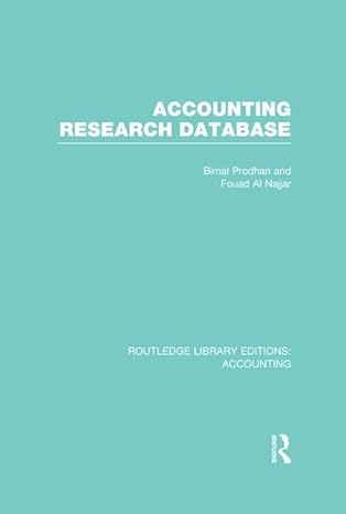accounting research database 1st edition bimal prodhan ,fouad al najjar 1138988235, 978-1138988231