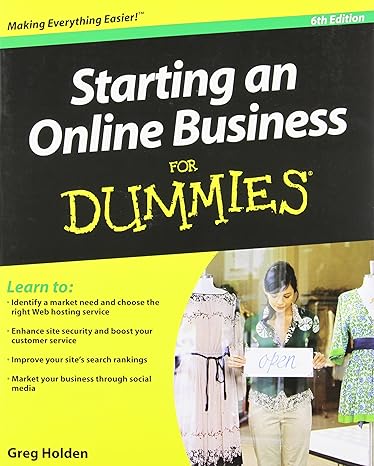 starting an online business for dummies 6th edition greg holden b00cvdns4y
