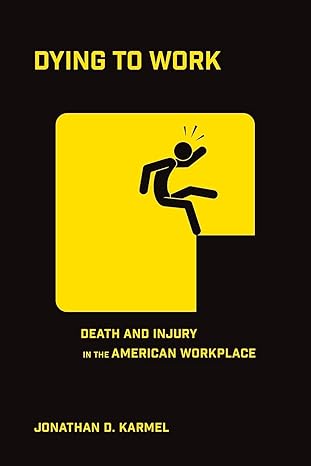 dying to work death and injury in the american workplace 1st edition jonathan d karmel 1501735845,