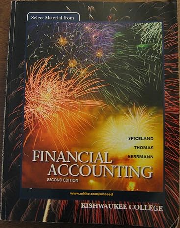 financial accounting   kishwaukee college 2nd edition j david spiceland 0077491548, 978-0077491543