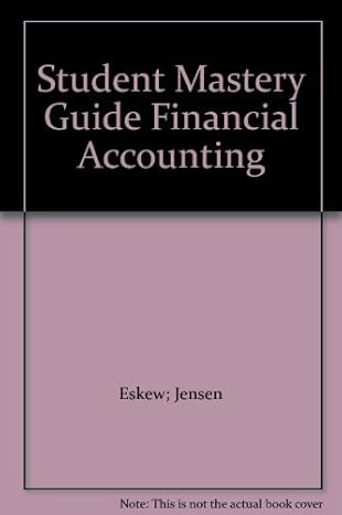 student mastery guide financial accounting 4th edition mcgraw hill 0070210578, 978-0070210578