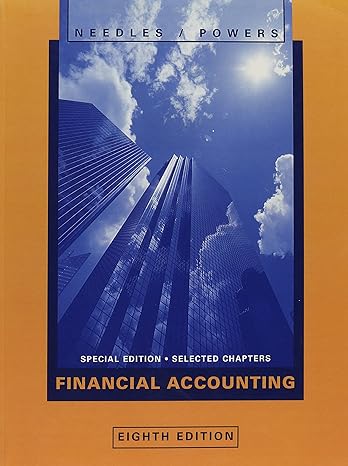 financial accounting custom publication 8th edition belverd e needles 061866792x, 978-0618667925
