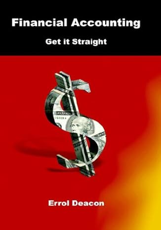 financial accounting get it straight 1st edition errol deacon 0977017303, 978-0977017300