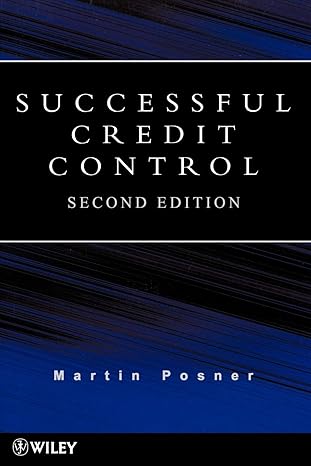 successful credit control 2nd edition martin posner 0471975265, 978-0471975267