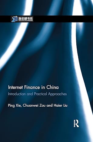 internet finance in china 1st edition ping xie 0367515806, 978-0367515805