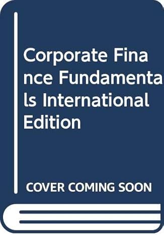 corporate finance fundamentals 7th international edition stephen a ross 0071118039, 978-0071118033