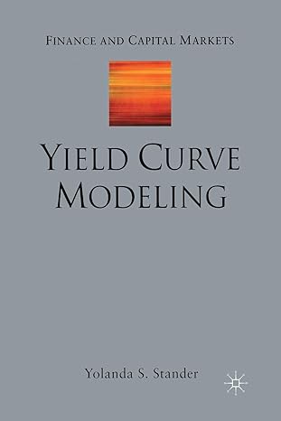 yield curve modeling 1st edition y stander 134952428x, 978-1349524280